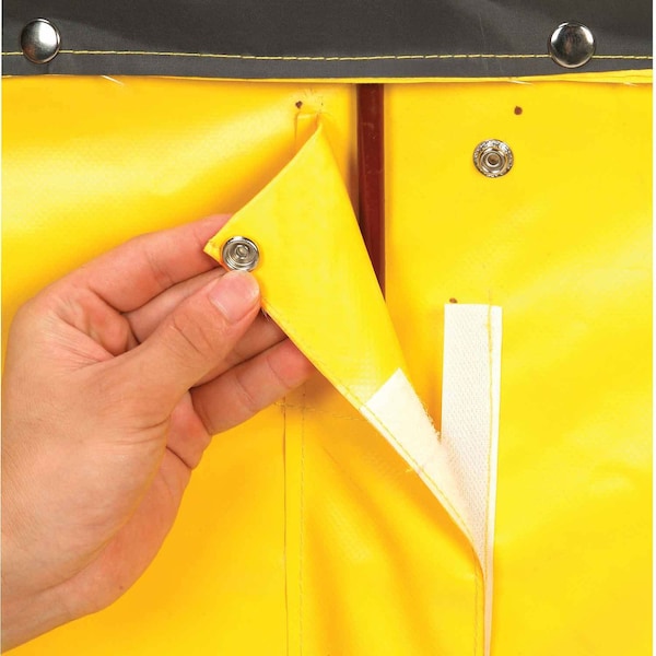 Global Industrial Liner for Best Value 12 Bushel Yellow Vinyl Basket Bulk Truck 241988YL - main